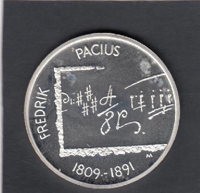 Beschrijving: 10 Euro FREDERIK PACIUS